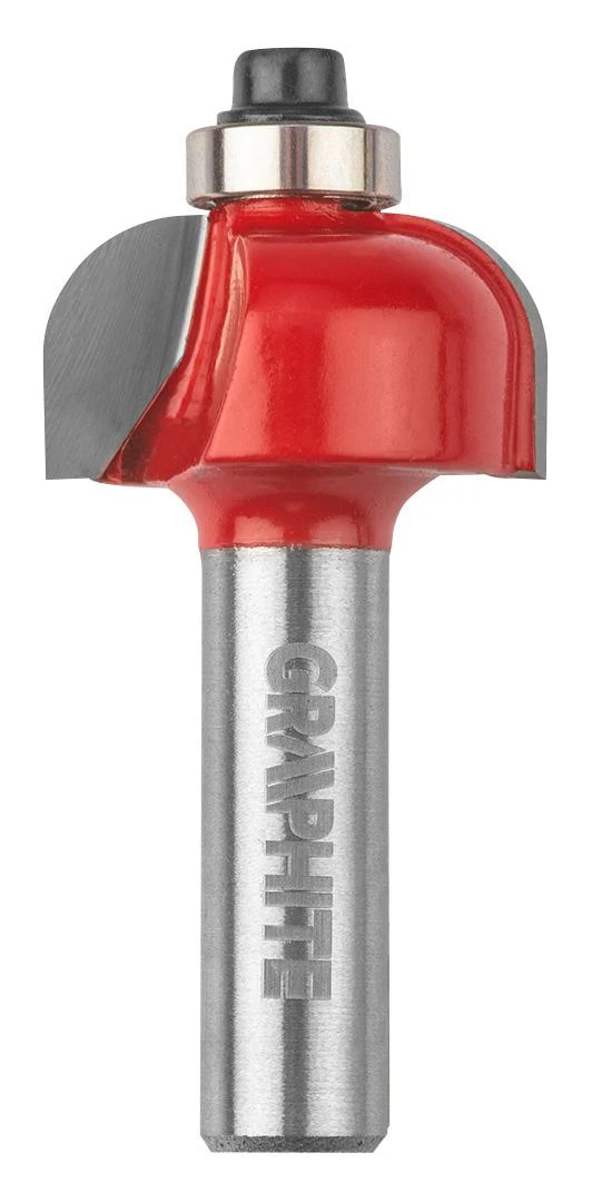 Graphite Frezy HM karbido pjaustytuvai, 8 mm kotas, 12 vienetų rinkinys.