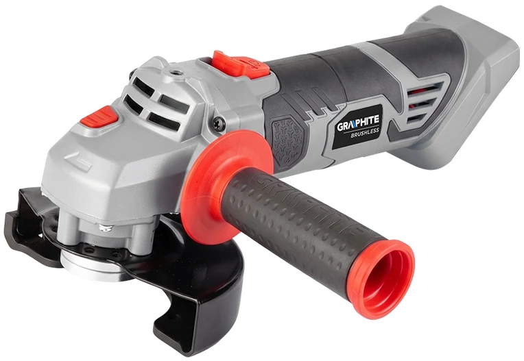 Graphite Kampinis šlifuoklis akumuliatorinė Energy+ 18V, 125mm + akumulator 2Ah + kroviklis
