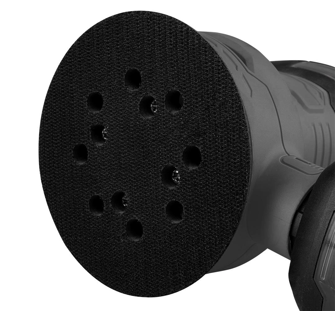 GRH Šlifuoklis 450 W ekscentrinis šlifuoklis, 125/150 mm diskas, nešiojimo dėklas