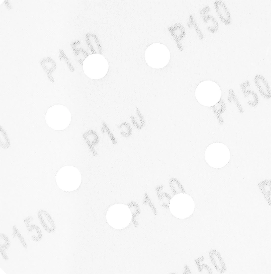 Krążki Šlifavimo diskai 150 mm, xa0K150, 5 vnt., su 8 skylėmis, 65 mm