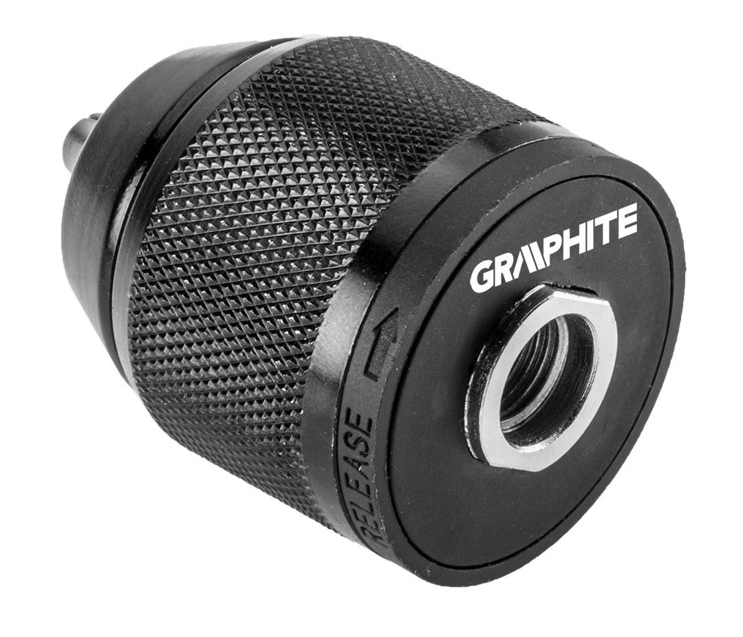 Graphite Savaime užsifiksuojantis gręžimo griebtuvas, 1/2 "x 20, 13,0 mm