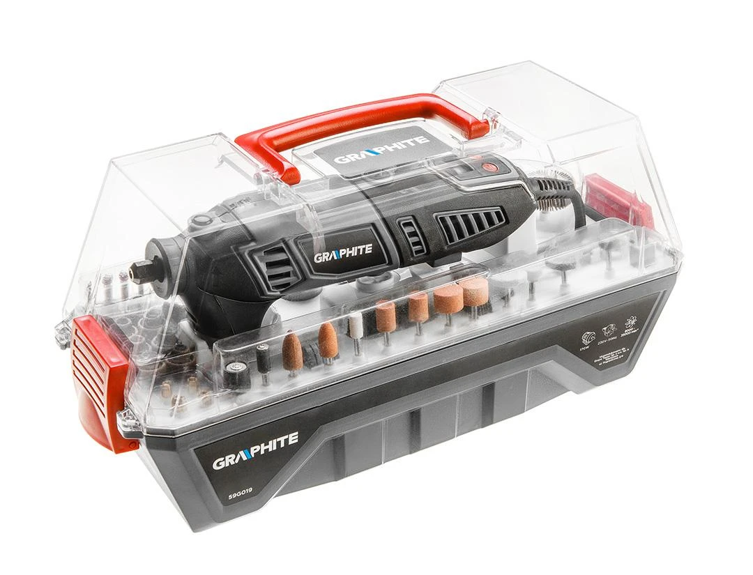 Graphite Miniszlifierka Mini malūnėlis 170 W, greitis 8000–35000 min.?