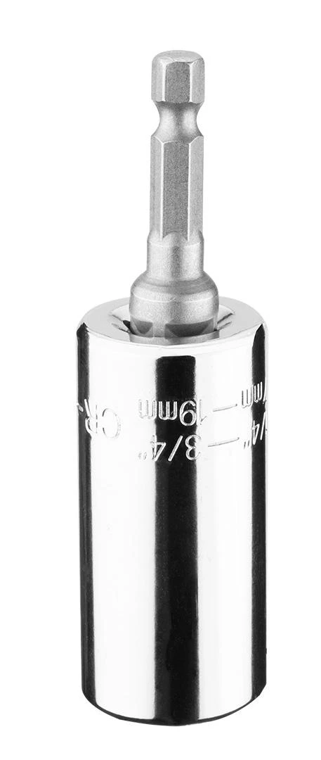 Nasadka Universalus antgalis 7–19 mm, 1/4“–3/4“