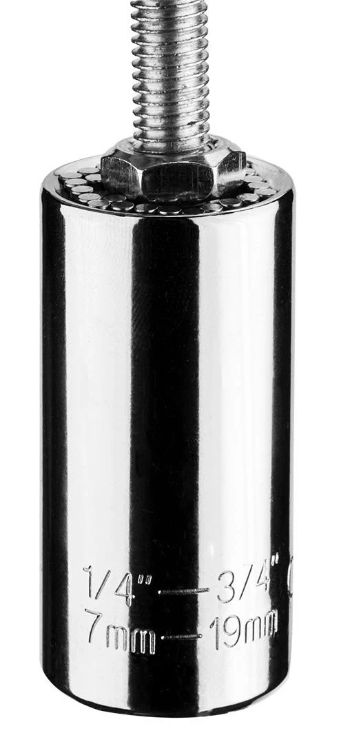 Nasadka Universalus antgalis 7–19 mm, 1/4“–3/4“