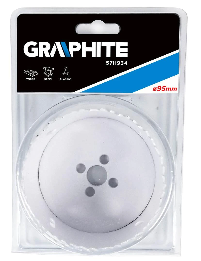 Graphite Grafito bi-metalo skylė pjūklas 95mm