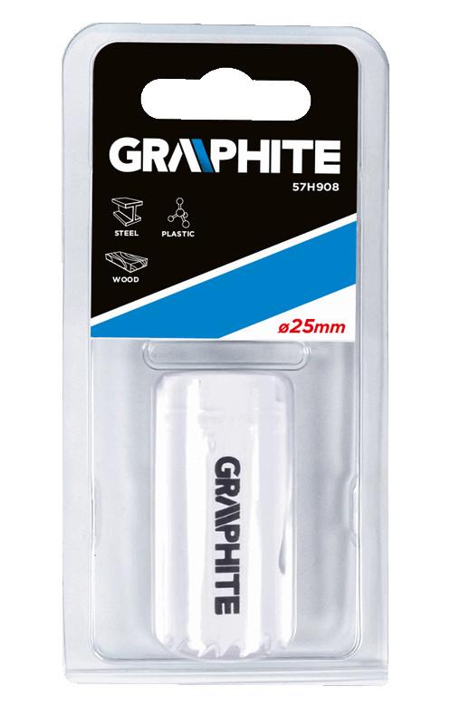 Graphite Grafito bimetalinis atidarytuvas, 25 mm storio