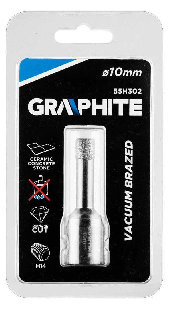 Grąžtas Otwornica Deimantinis skylių pjūklas 10 mm x M14
