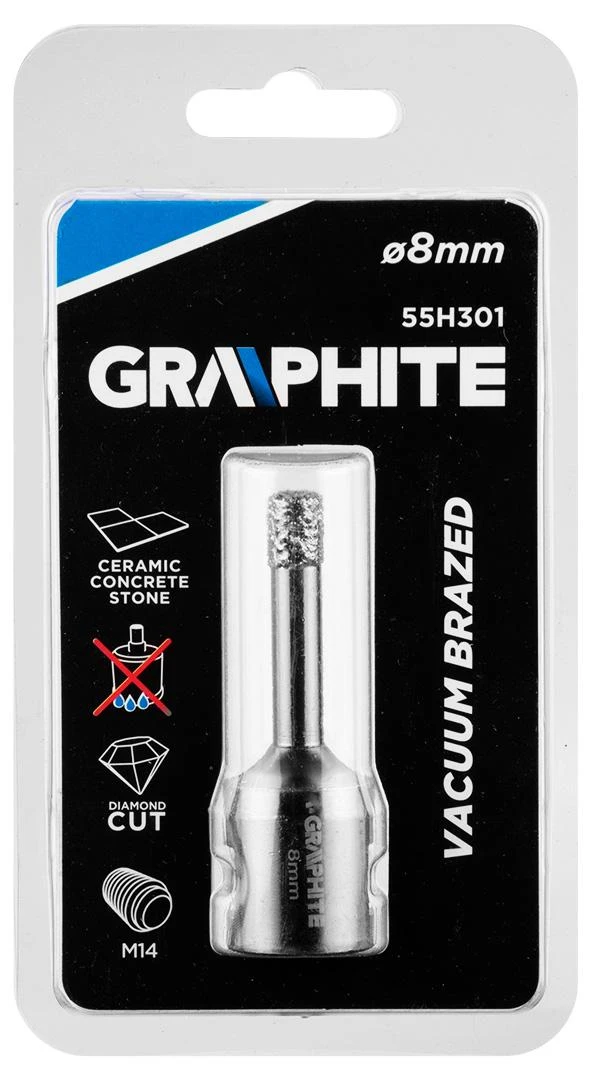 Graphite Grafitinė deimantinė skulė 8 mm