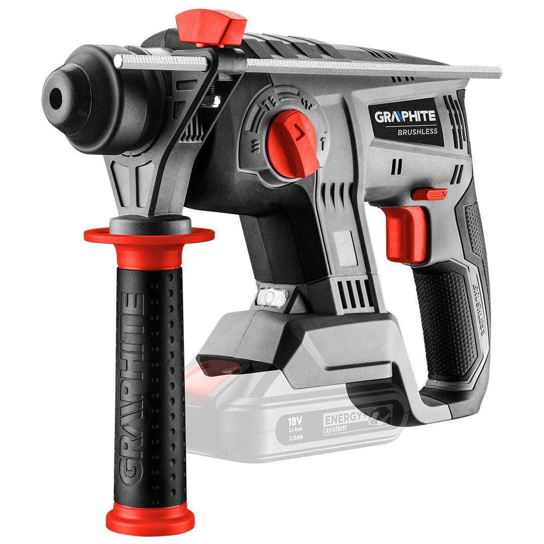 Graphite 18V perforatorius su akumuliatoriumi