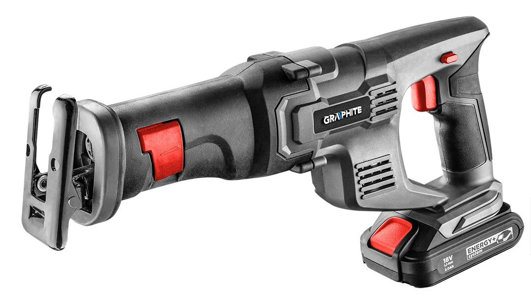 Graphite tiesinis pjūklas Energy+ 18V (58G017) be akumuliatoriaus ir kroviklio