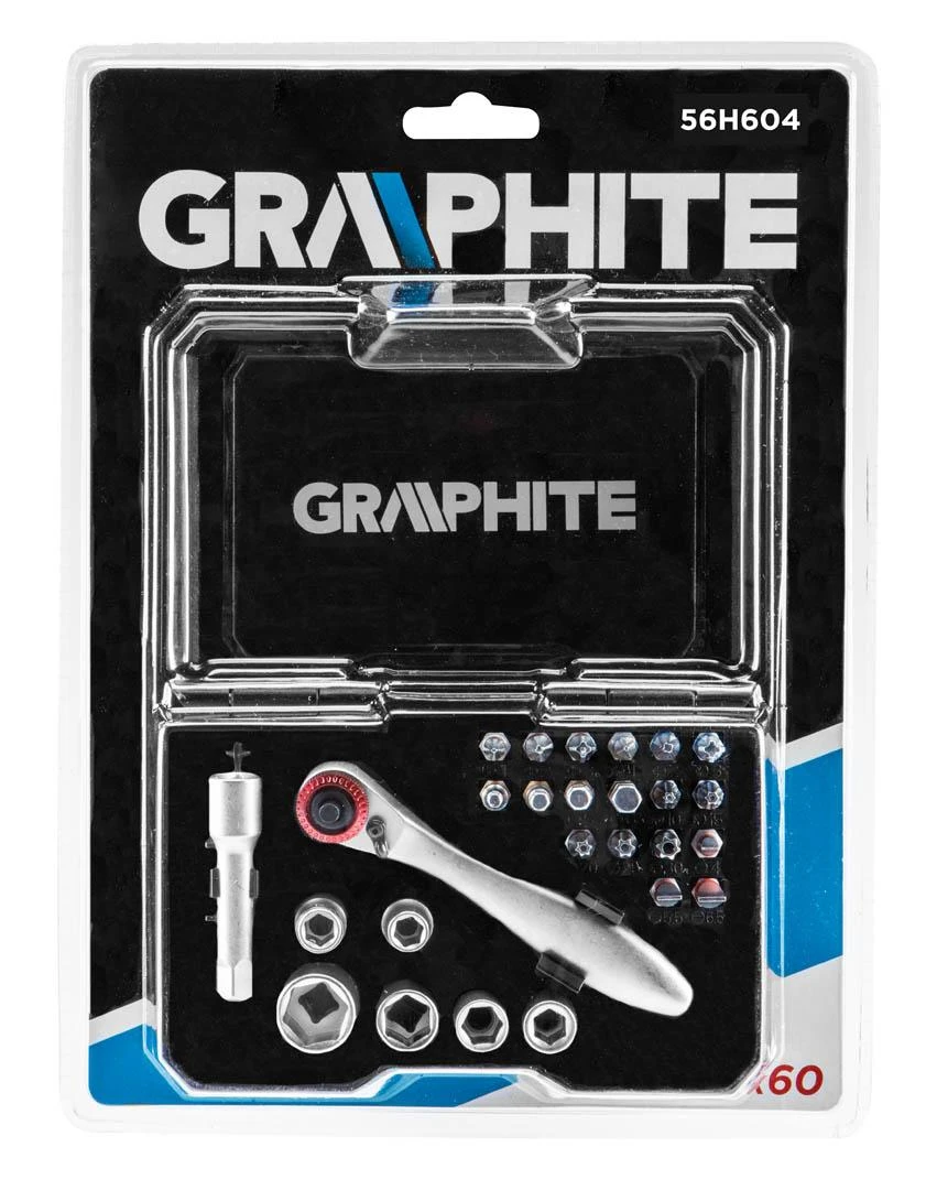 Graphite Antgalių komplektas, 26 vnt.