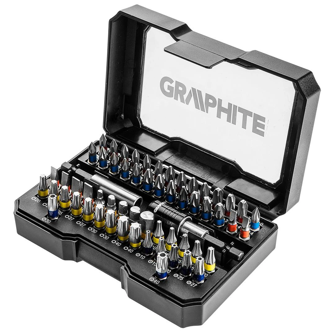 Graphite Atsuktuvo antgalių rinkinys, 60 vnt.