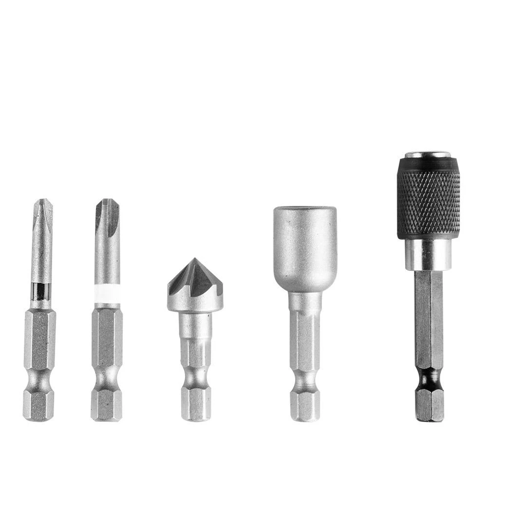 GRAPHITE gręžtuvo antgalių ir adapterių komplektas