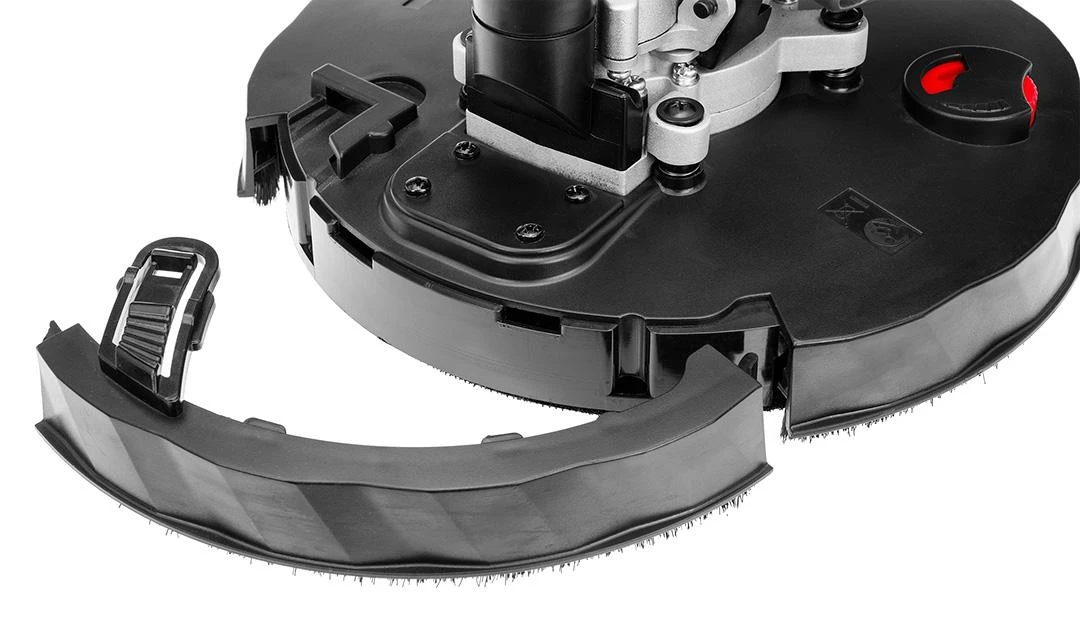 Graphite Šlifuoklis 710 W gipso šlifuoklis, 225 mm / 215 mm, apvalus ir trikampis pagrindas, žibintuvėlis