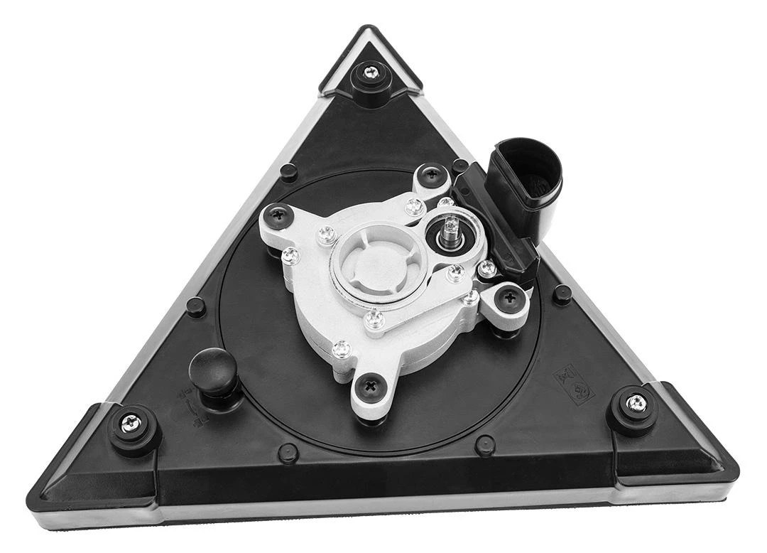 Graphite Šlifuoklis 710 W gipso šlifuoklis, 225 mm / 215 mm, apvalus ir trikampis pagrindas, žibintuvėlis