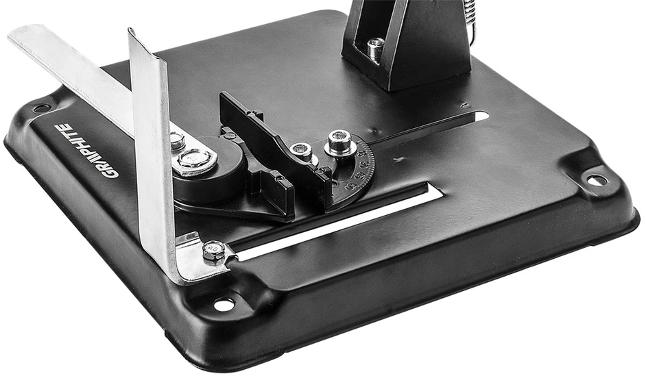 Graphite Statyw, Stovas 115 ir 125 mm kampiniams šlifuokliams