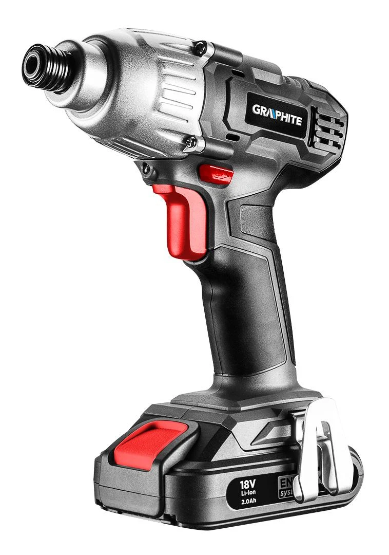 Akumuliatorinis smūginis suktuvas GRAPHITE 58G012 18V be akumuliatoriaus ir kroviklio