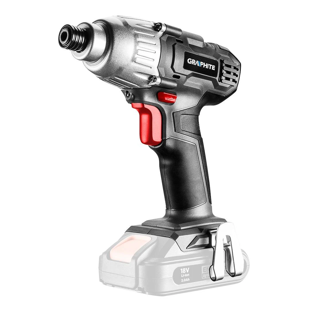 GRAPHITE 18V smūginis suktuvas su akumuliatoriumi