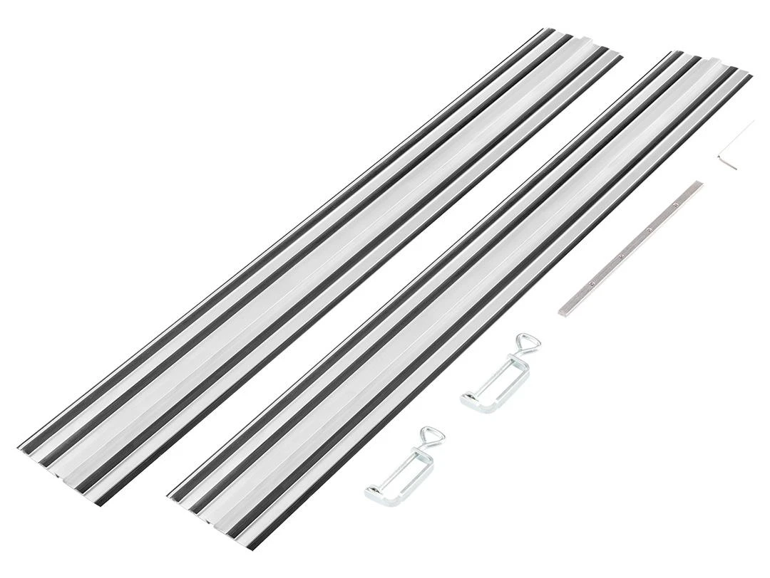 Graphite Szyny Kreipiamosios bėgelės 2 x 700 mm, jungtis, 2 spaustukai