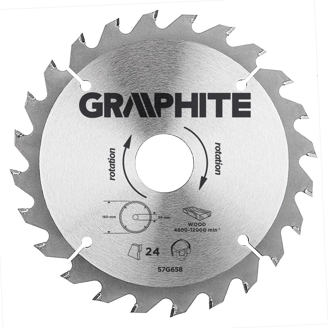 Graphite Pjovimo diskas, 160x30 mm