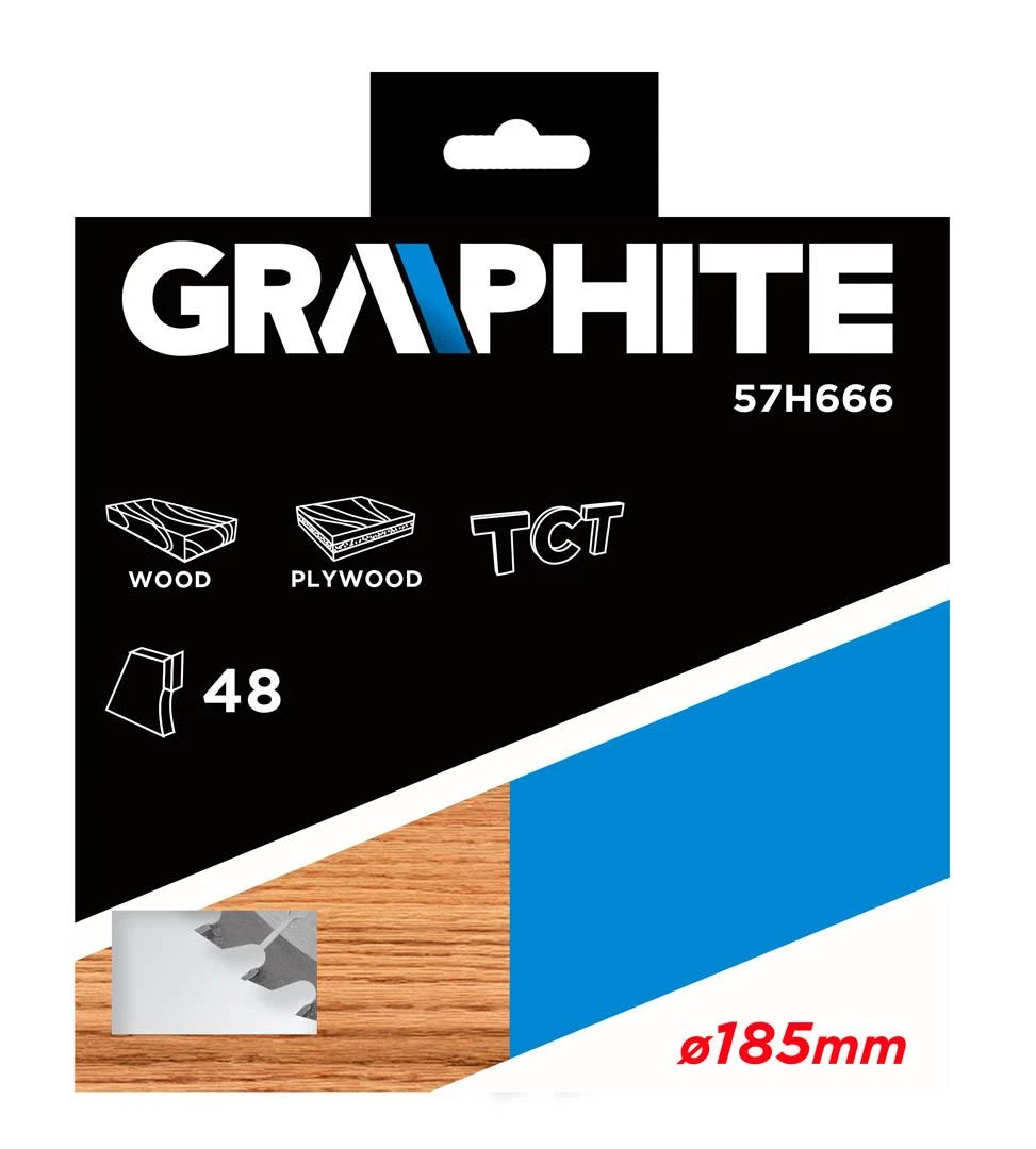 Graphite Pjovimo diskas, 185x30x3,2 mm