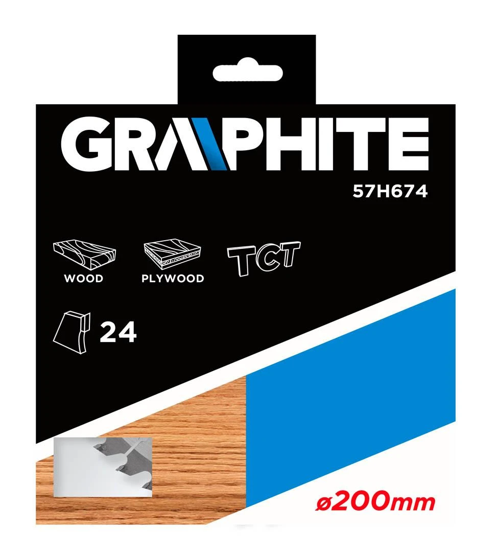 Graphite Pjovimo diskas, 200 x 30 mm