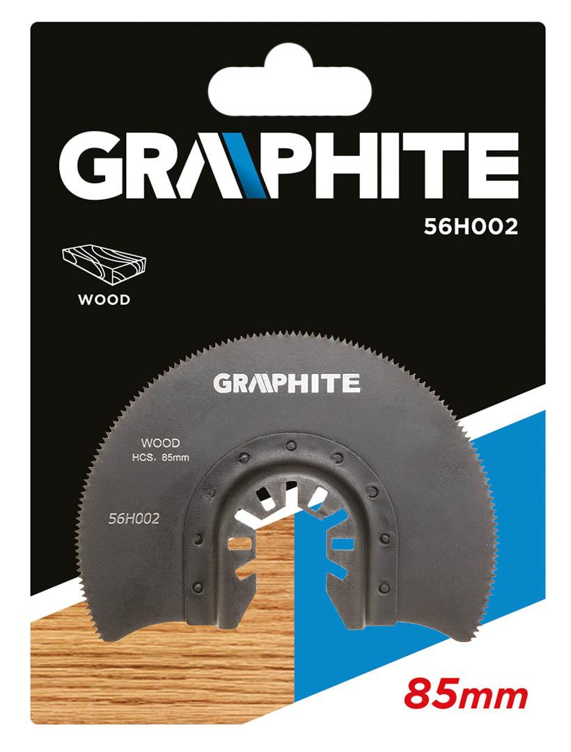 Graphite Pjovimo diskas medienai HCS 85 mm