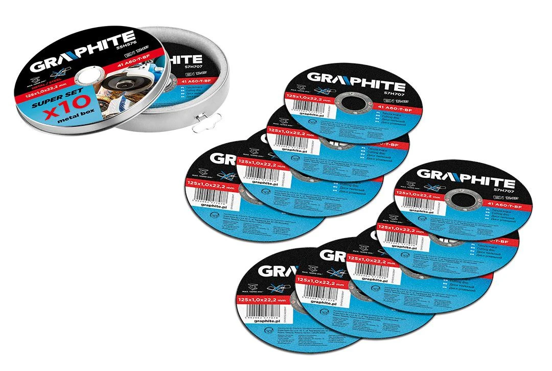 Graphite DISKAS MET 125X1X22,2 10VNT 55H576
