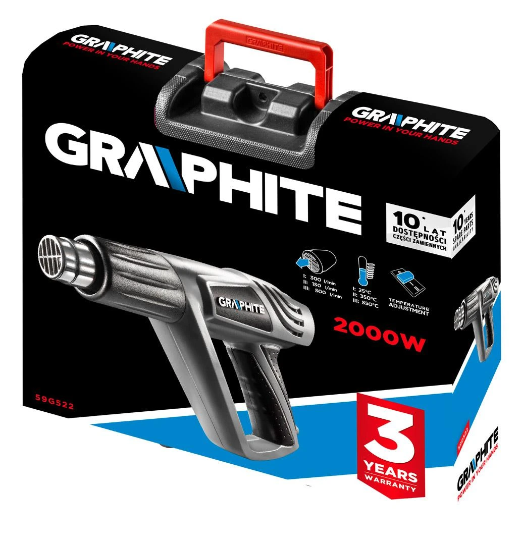Graphite Fenas techninis 2000 W