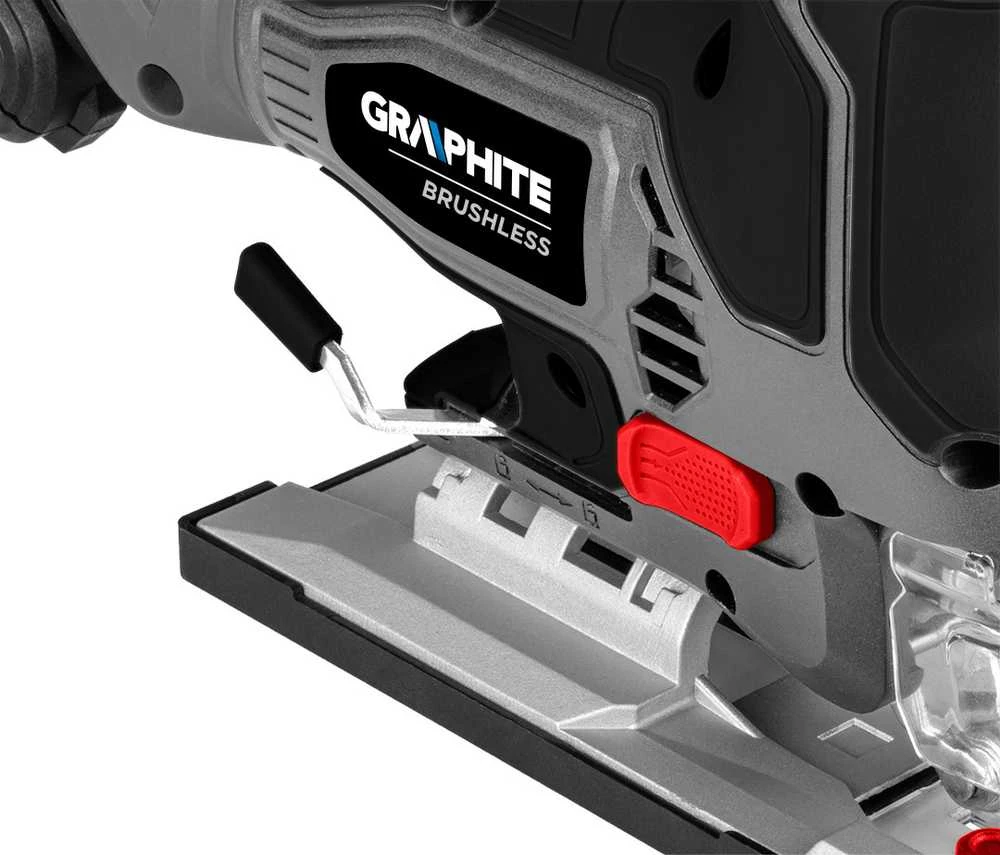 Akumuliatorinis siaurapjūklis Graphite 58GE145; 18 V (be akumuliatoriaus ir pakrovėjo)