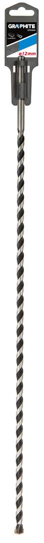 Wiertło Grąžtas betonui Graphite 57H346, 12x600 mm