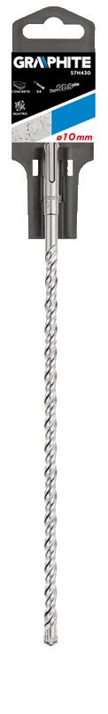 Grąžtas betonui Graphite SDS+ 57H430, 10x350 mm