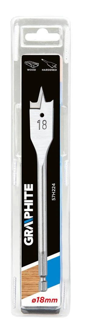 Grąžtas Wiertło grąžtai ŁOPATKOWE 18 GRAPHITE 57H224