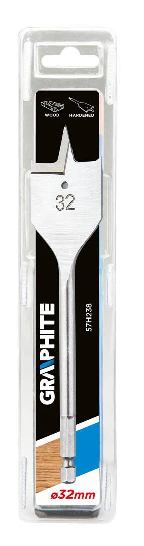 Grąžtas Wiertło grąžtai ŁOPATKOWE 32 GRAPHITE 57H238