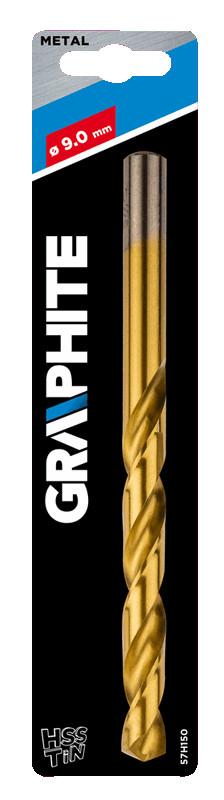 Wiertło Grąžtas metalui Graphite 57H150, 9 mm