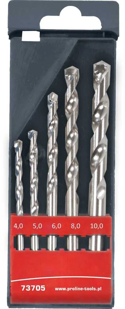 Grąžtas Wiertła Grąžtai betonui 6, 8, 10mm 3vnt PROLINE