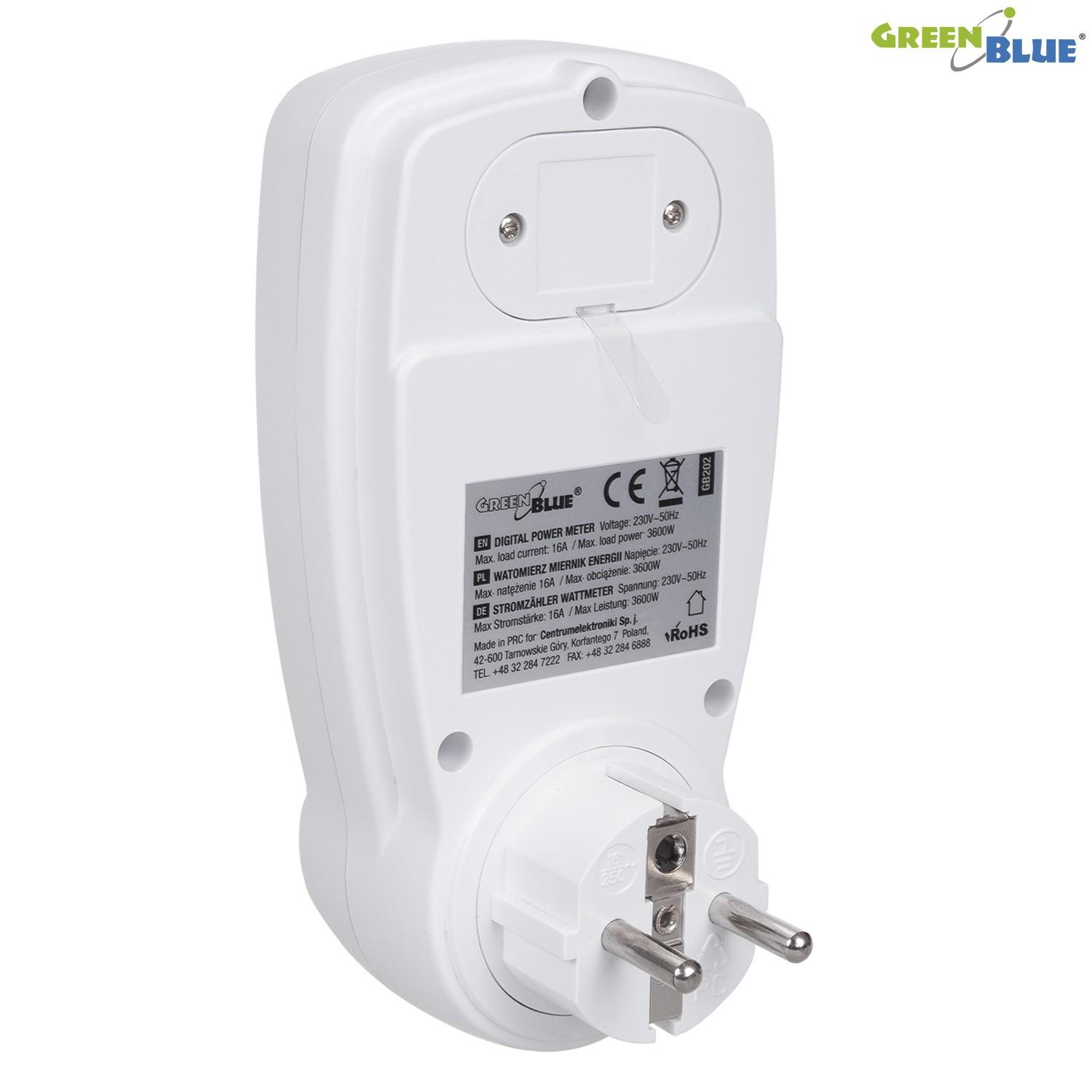 GreenBlue GB202 Energijos matuoklis, vatmetras