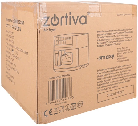Gruzdintuvė beztuszczowa 8L Zortiva