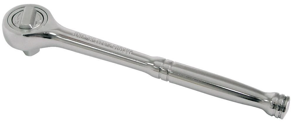 Grzechotka CV terkšlė 1/2" ilgis = 250 mm, atbulinės eigos, plieninė rankena, proline