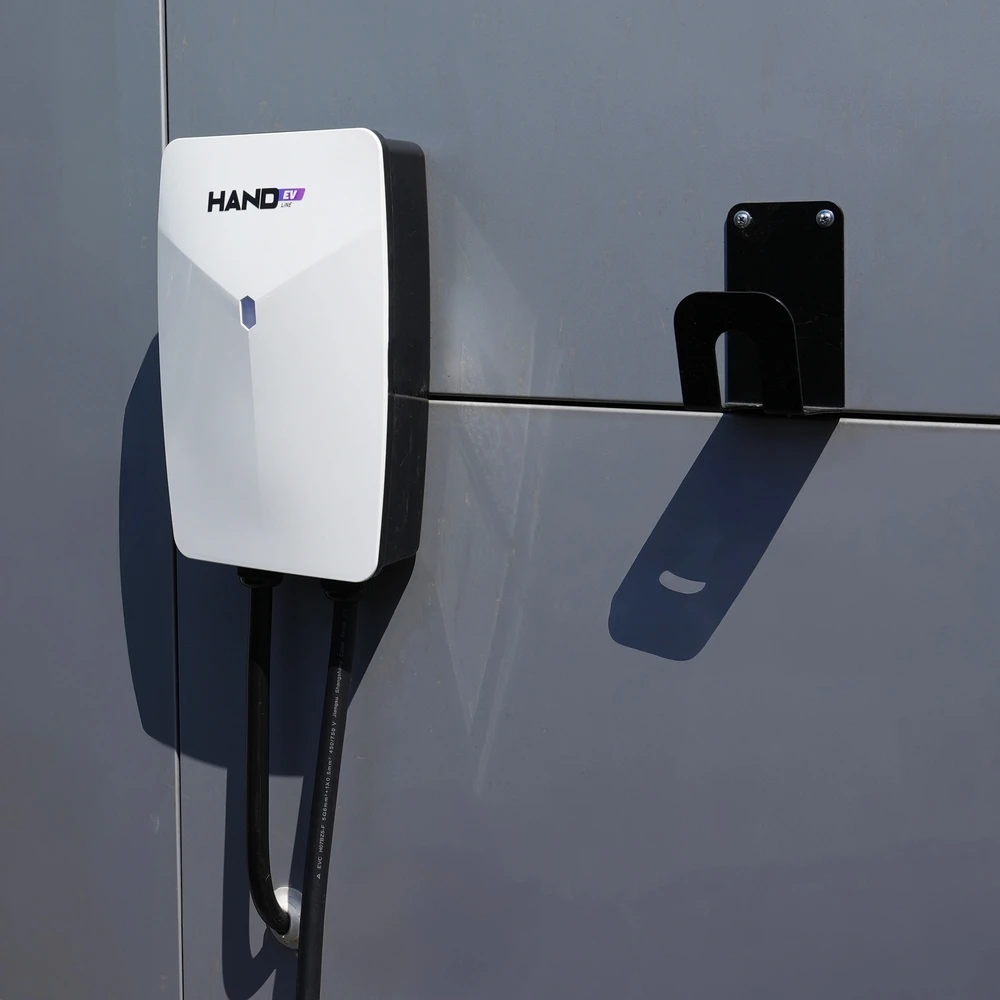 Hand Ev Įkroviklis samochodowa ścienna type 2; 22kw; 380v; 32a; ip55; dł przewodu 4,5mb