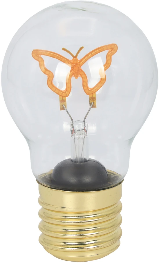 Hand Light Dekoracja świetlna ; żarówka led na baterie – motyl; lumen 2700-3000k