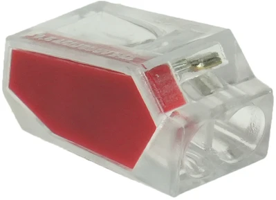 HAND Szybkozłączka dwukrotna do przewodów sztywnych, 24a, 0,75-2,5mm2, 450v ac