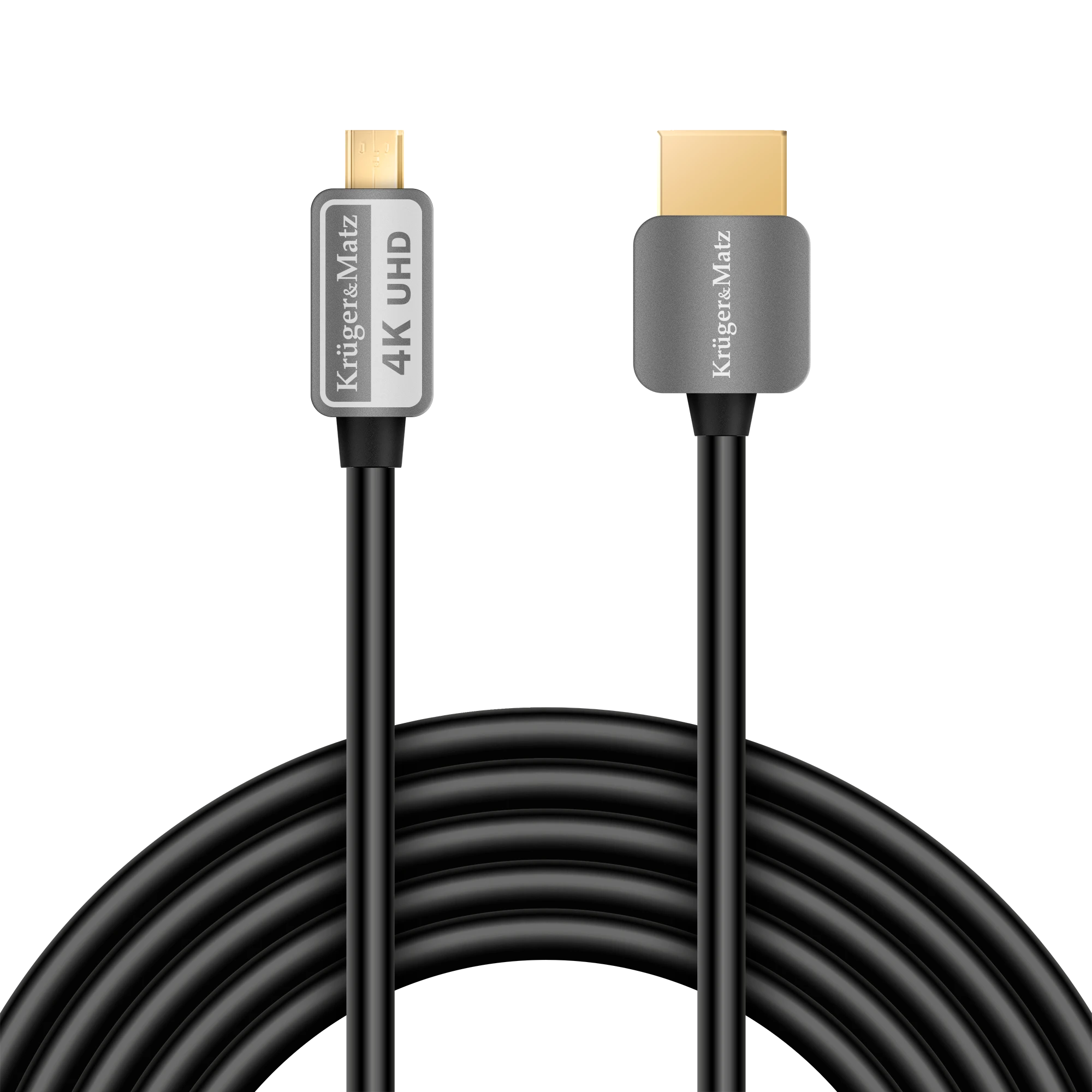 Kruger & Matz MicroHDMI - HDMI kabelis 1.8m