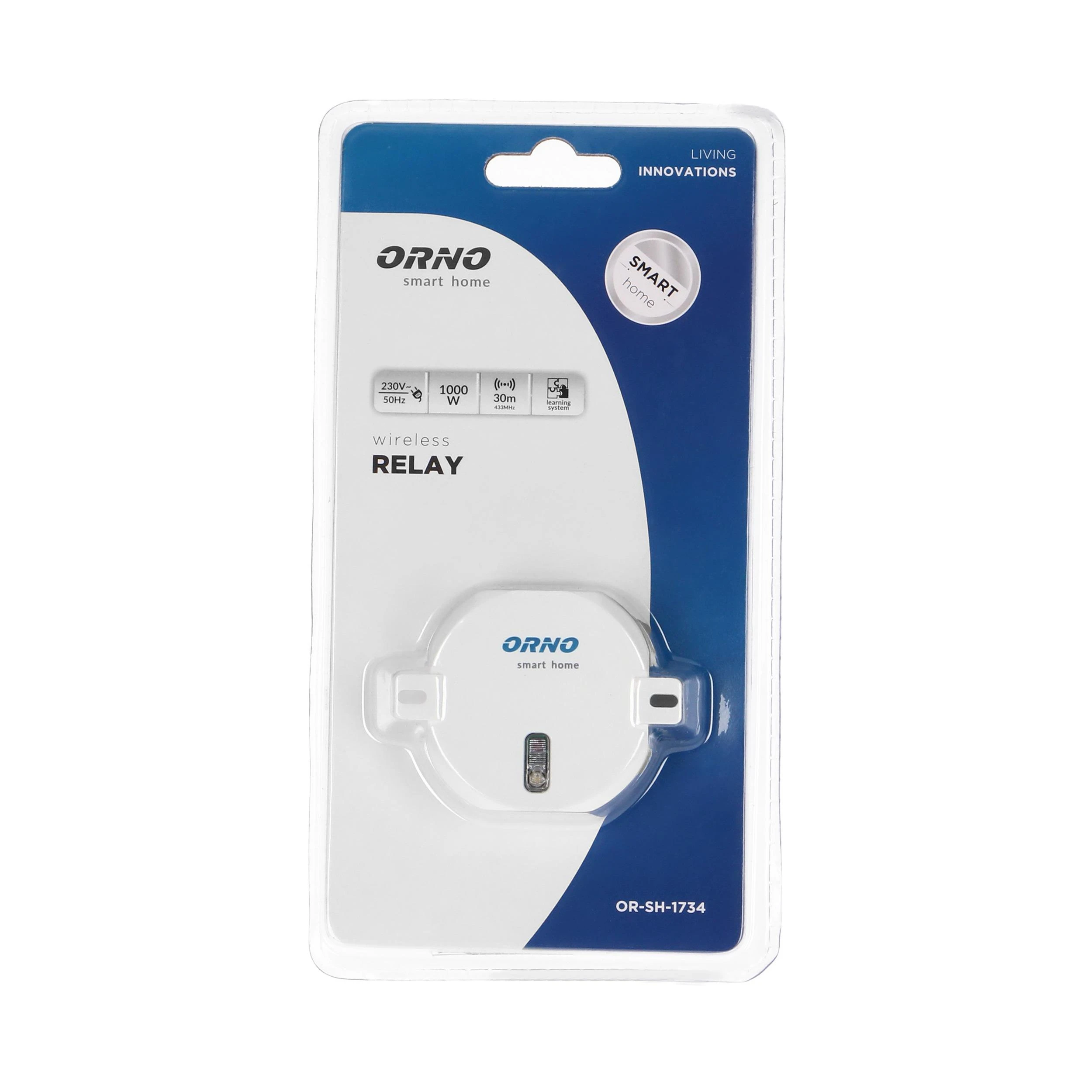 ORNO SMART HOME PALAUTO RELE SU 1000 W RADIJO IMTUVU
