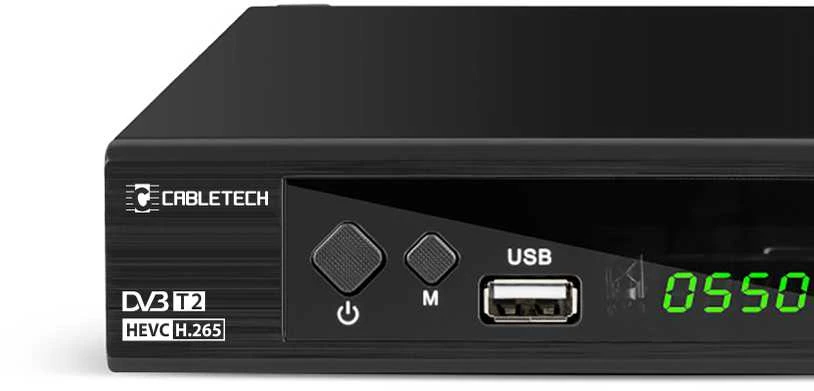 DVB-T/C imtuvas Hevc H.265 10bit Cabletech