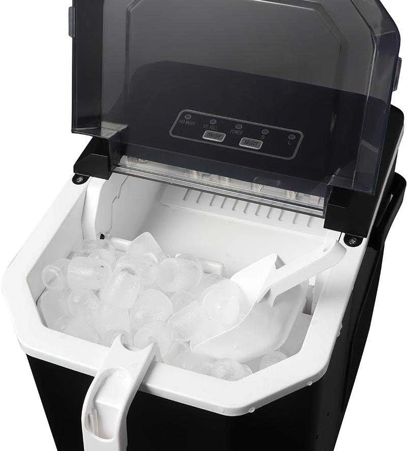 Kostkarka Automatinis ledo gaminimo aparatas, 100 W, 1,2 l bakas, LED skydelis, Klausberg, kb-7883