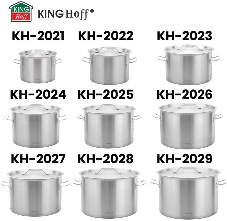 King Hoff Puodas Gastronorm puodas, nerūdijantis plienas, skersmuo 45cm, 44l, kinghoff, kh-2027