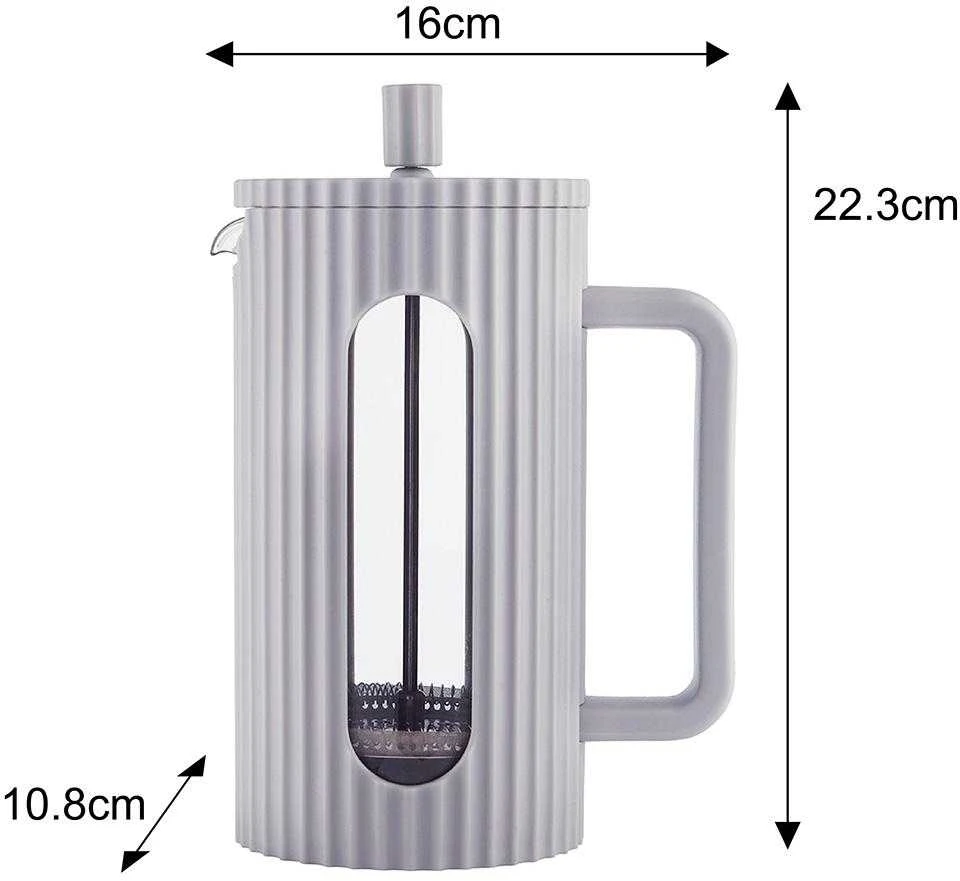 Klausberg Kavos/arbatos virimo aparatas su presu, talpa 1 l, juodas, kb7751