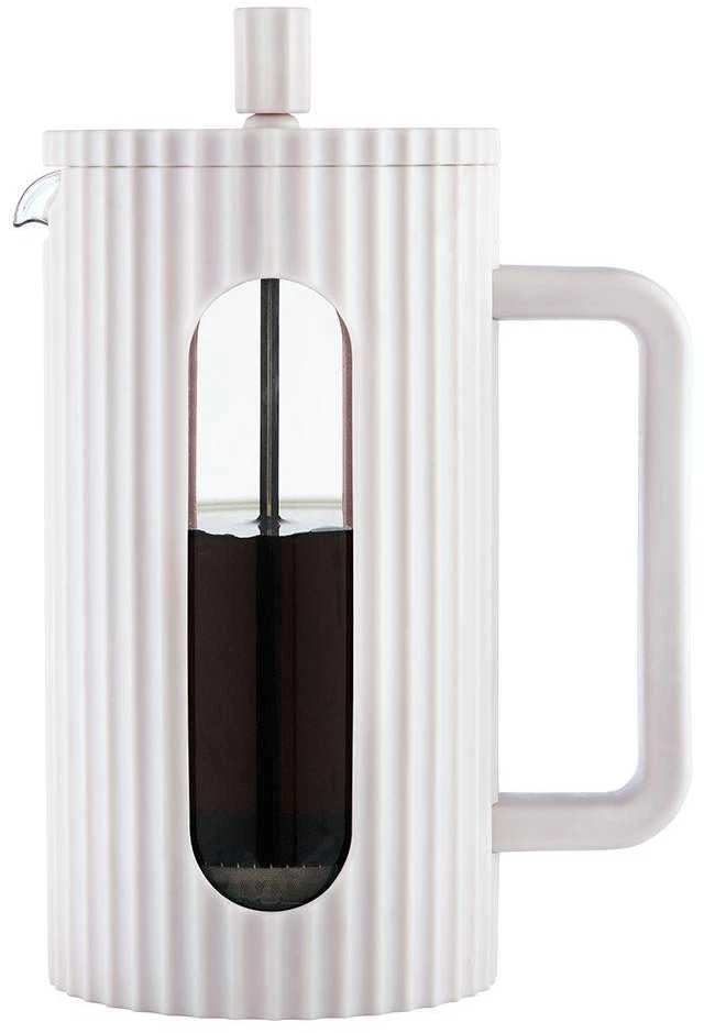 Šviesiai pilkas 1l french press kavinukas