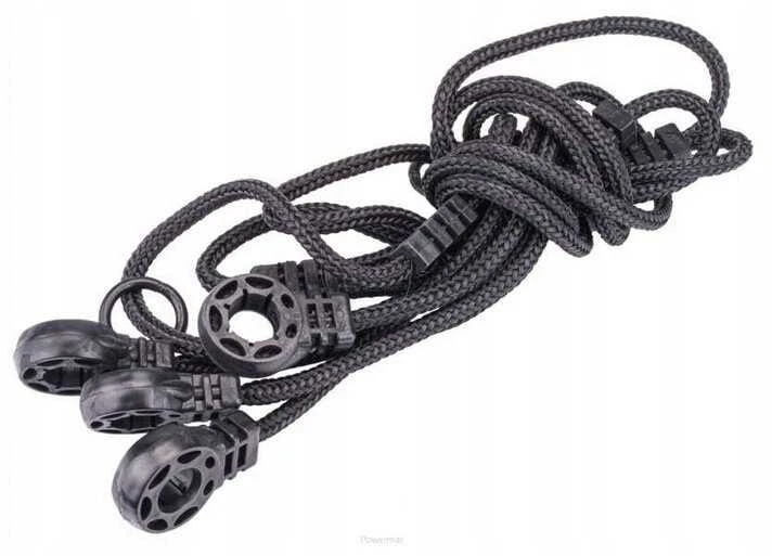 Lean Užtraukėjai 2,5x120 mm, 100 vnt, juodos